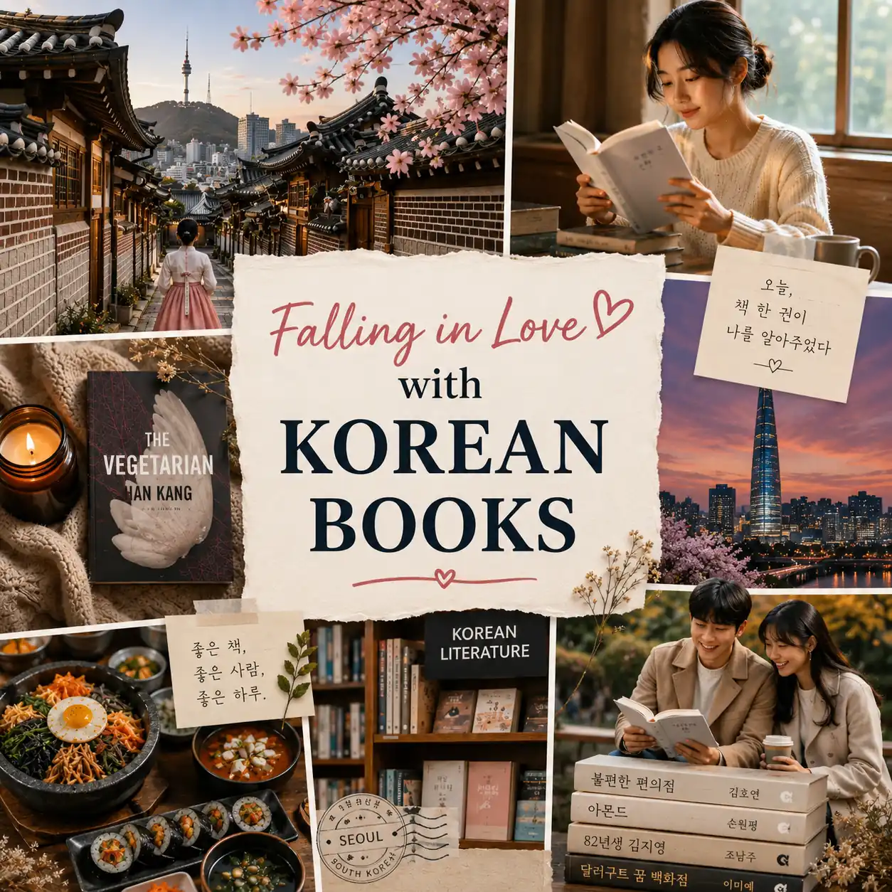Falling in Love with Korean Books | Korean Literature Guide